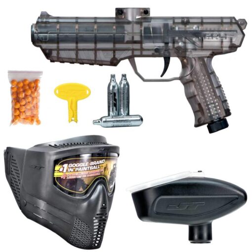 JT ER4 Smoke .68 cal ready-to-play paintball kit